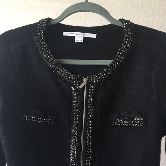 DVF - Sweater Jacket - EUC - Picture 2 of 4